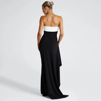 Black & White Maxi Dress - Fashivon