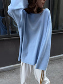 Loose Knitted Pullovers - Fashivon