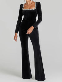 Black Long Sleeve Bodysuits