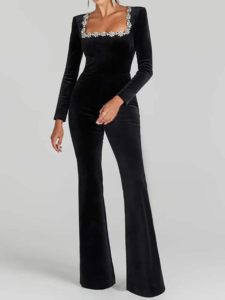 Black Long Sleeve Bodysuits