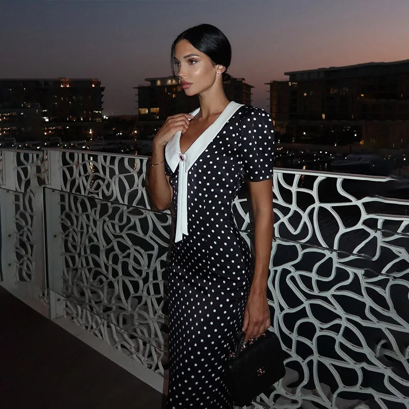 Dot Printed Dresses for Women - Fashivon