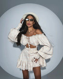Long Sleeve Mini Dress - Fashivon