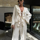 Two Piece Sets Long Sleeve T-shirt & Trousers - Fashivon