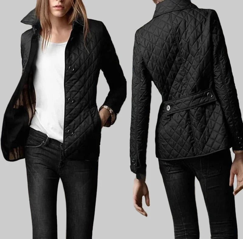 Outerwear Vintage Long Sleeved Slim Jackets