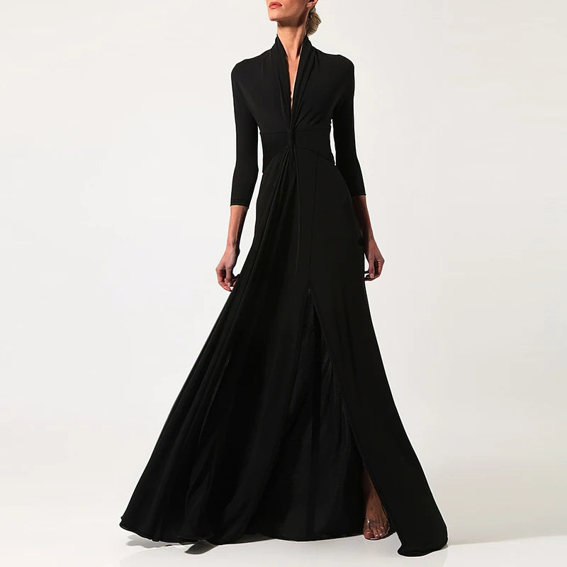 V-Neck Maxi Dresses