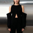 Off Shoulder Sleeves Sweater