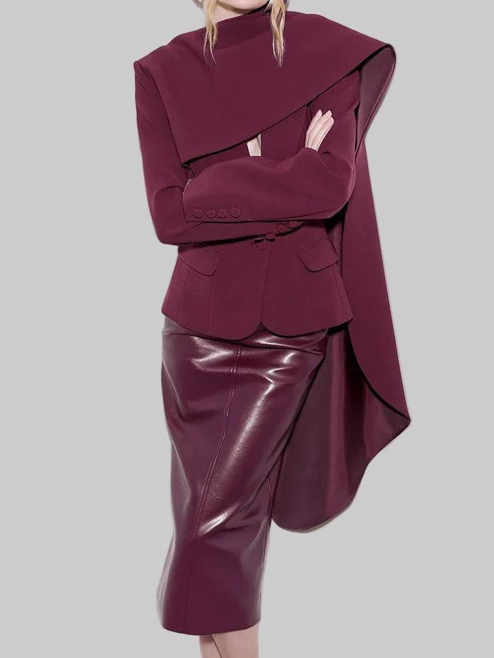 Red Wine Pockets Jackets