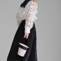 Long Sleeve Lace Women's Shirts - Fashivon