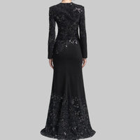 Women Long Sleeve Dress - Fashivon