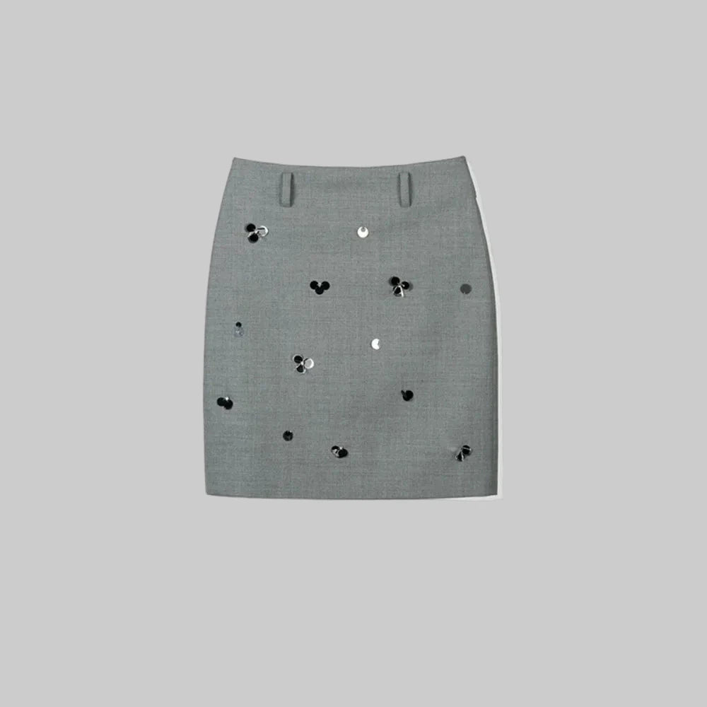 Gray Skirt / S