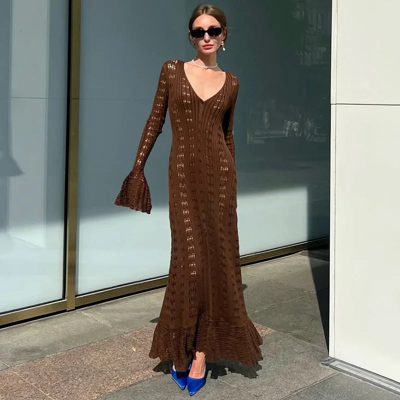 Long Sleeve Maxi Dress