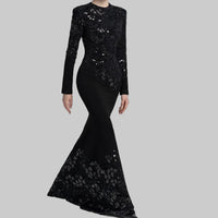 Women Long Sleeve Dress - Fashivon