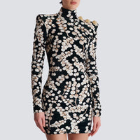 Long Sleeve Mini Dresses - Fashivon