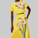 Two Piece Short Sleeves & Skirt Sets - Fashivon