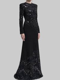 Women Long Sleeve Dress - Fashivon