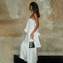 White Loose Long Dress - Fashivon