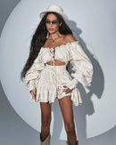 Long Sleeve Mini Dress - Fashivon