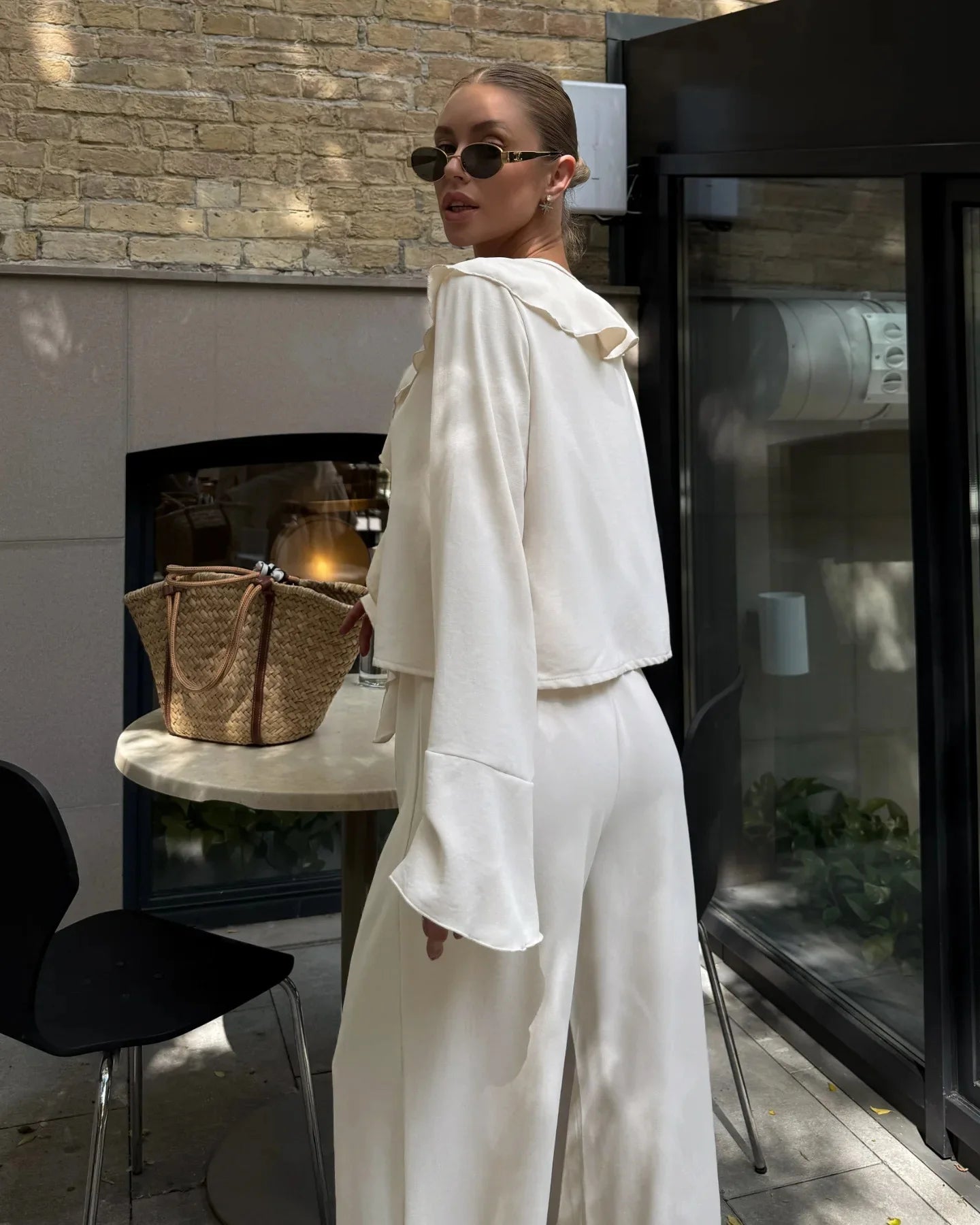 Two Piece Sets Long Sleeve T-shirt & Trousers - Fashivon