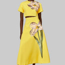 Two Piece Short Sleeves & Skirt Sets - Fashivon