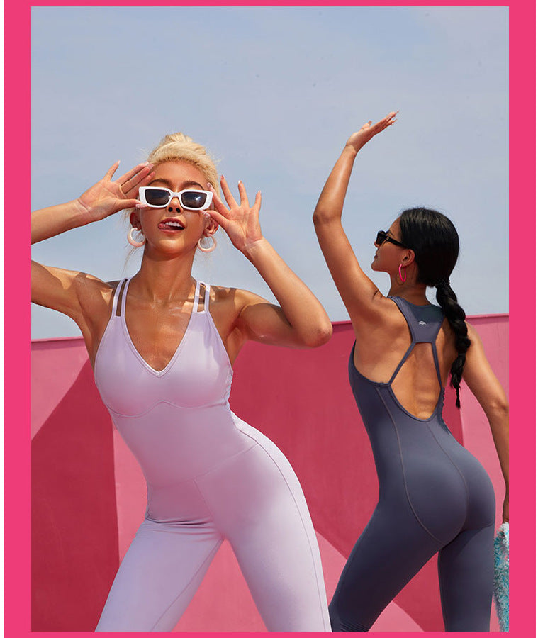 Fashion One-piece Yoga Suit Women - Fashivon
