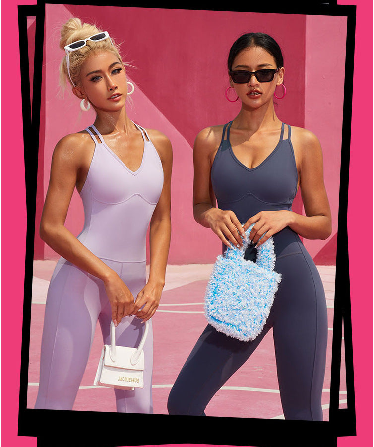Fashion One-piece Yoga Suit Women - Fashivon