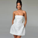 Fashion Tube Top Bow Dress Women - Fashivon