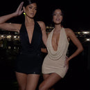 Slim Fit Buttocks Wrapped Dress For Women - Fashivon